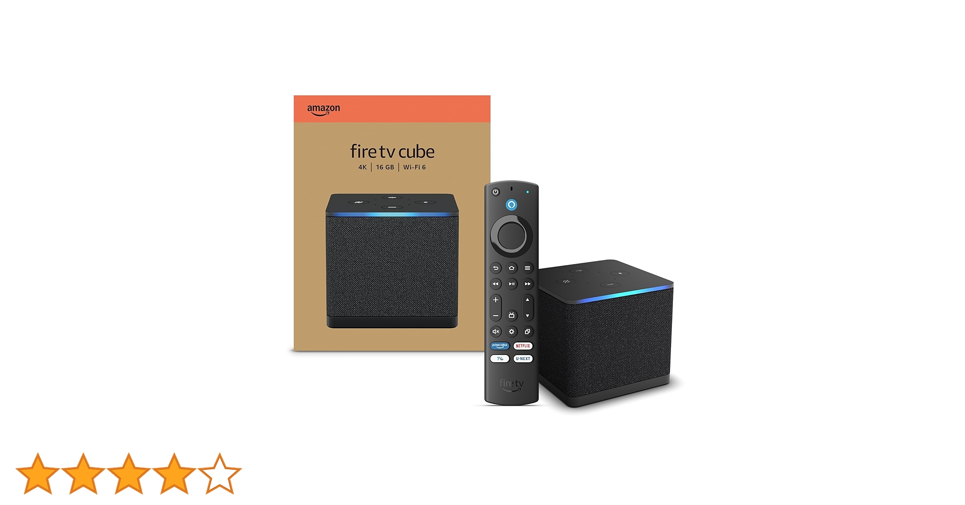 【新品未使用】Fire TV Cube 4K HDR Alexa対応 Amazon Fire TV Cube(キューブ)
